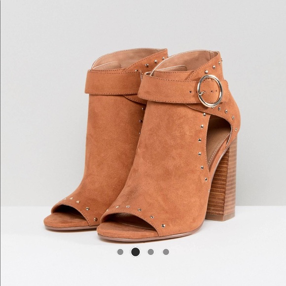 Asos Tamara studded high heel boots 7 - Picture 2 of 8